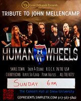 "Human Wheels" John Mellencamp Tribute Band 12/14/25